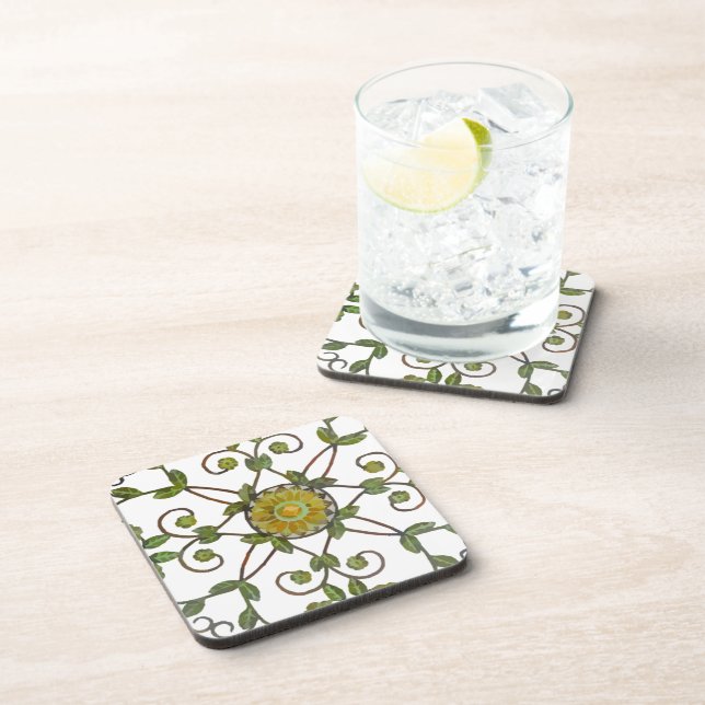 Floral Garden Coaster (Right Side)
