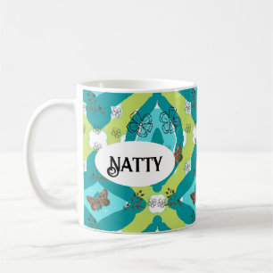 floral garden coffee mug