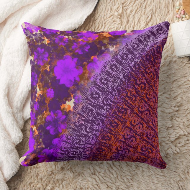 Floral Garden Cushion (Blanket)