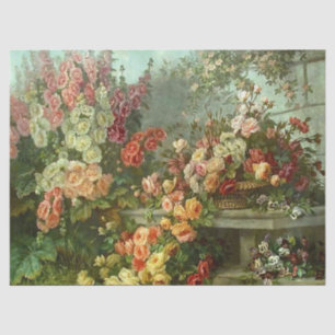 Floral Garden Decoupage Paper