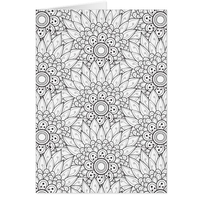 Floral Garden Doodle (Front)