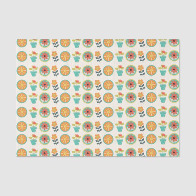 Floral Garden - Penny  Tissue Paper (Front)