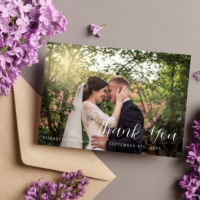 Floral Garden Purple Violet Lavender Thank You (Creator Uploaded)