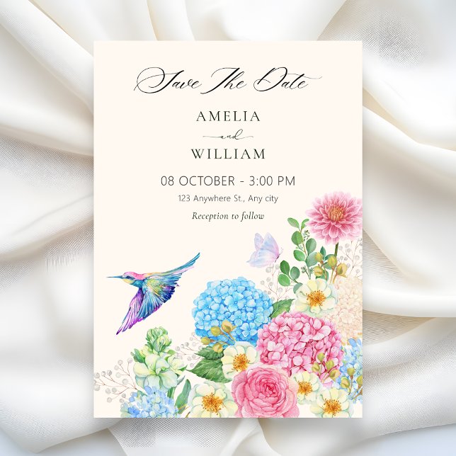 Floral garden save the date (Creator Uploaded)