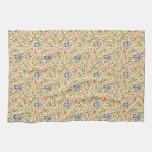 Floral Garden Tea Towel