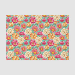 Floral Garden Tissue Paper