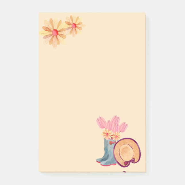 Floral Gardening Notes (Front)