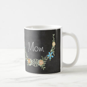 Floral Garland Mum Mug