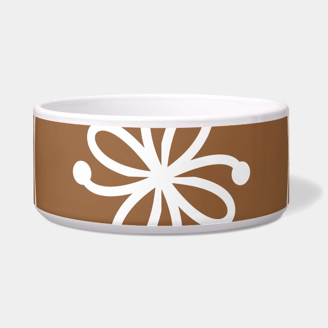 Floral geometric: vintage art pattern. (Front)