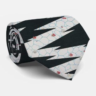 Floral Geometric - Vintage Japanese Art Tie