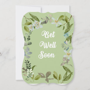 Floral Get Well Soon Greetings