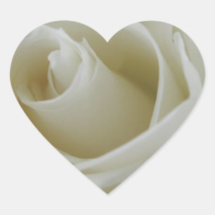 Floral Glow Heart Sticker