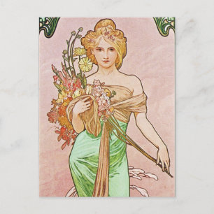 Floral Goddess Postcard