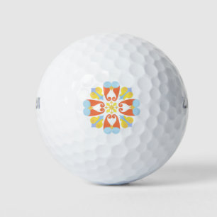 Floral Golf Ball