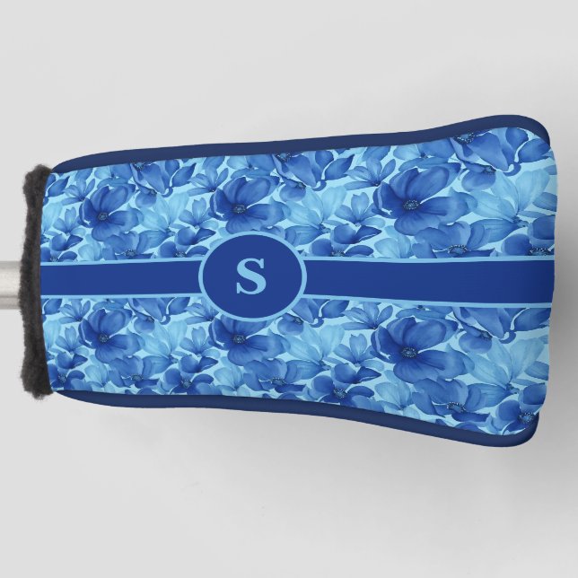 Floral Golf Head Cover (Front)