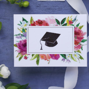 Floral Graduate Congratulations Card