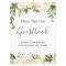 Floral Greenery Wedding Guestbook Sign
