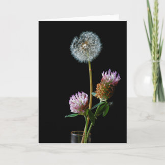 Floral Greeting Card ready to personalise