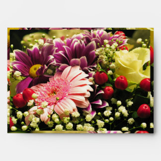 Floral Greetings Envelope