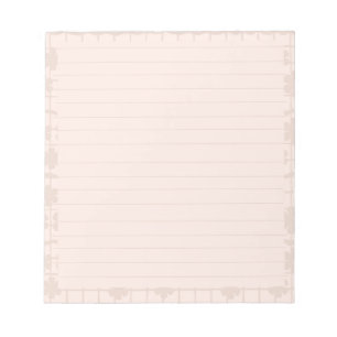 Floral Grid Notepad