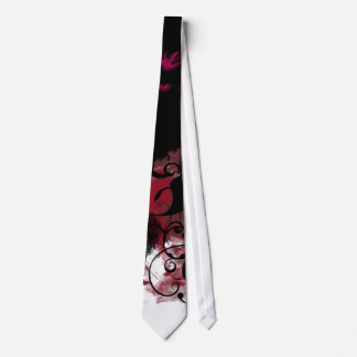 Floral Grunge Tie