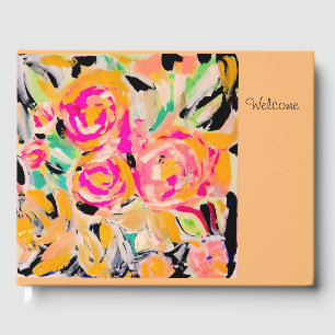 Floral Guest Book Deluxe