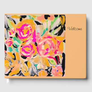 Floral Guest Book Deluxe