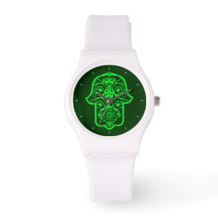 Floral Hamsa Watch