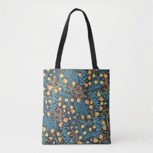 Floral Hand Drawn: Creative Seamless Tote Bag