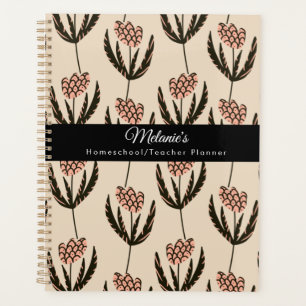 Floral Hand-Drawn Teacher School Homeschool Planner