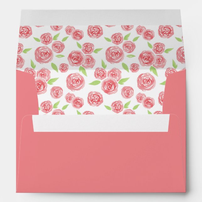 Floral Happiness Envelope (Back (Bottom))