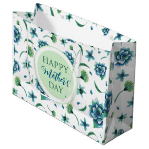 Floral Happy Mother's Day Large Gift Bag