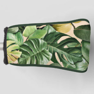 Floral/Hawaiian/Tropical leaf Golf Head Cover
