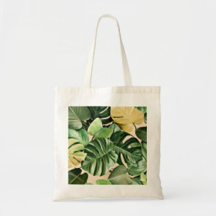 Floral/Hawaiian/Tropical leaf Tote Bag