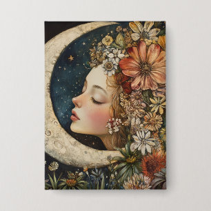Floral Headdress & Crescent Moon 2