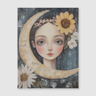 Floral Headdress & Crescent Moon 4