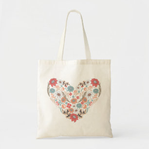 Floral Heart Bag