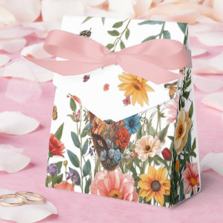 Floral Heart Favour Box