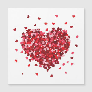 Floral Heart of love Valentines Day