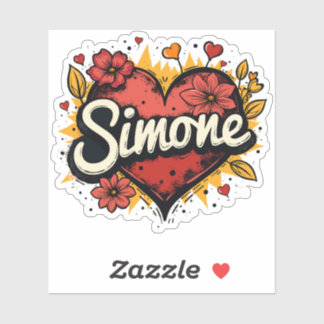 Floral Heart Simone 1