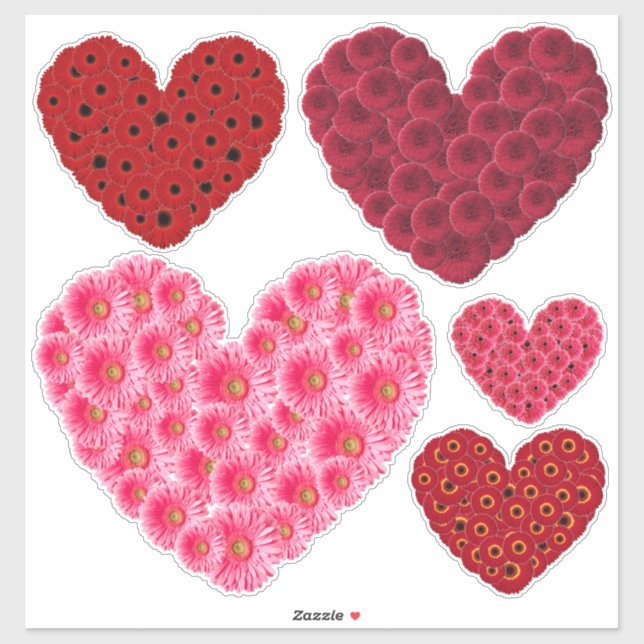 Floral Hearts (Sheet)