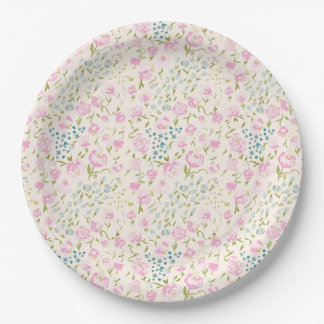 Floral Heaven Napkin Paper Plate