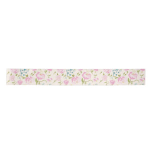 Floral Heaven Wrapping Sheet Satin Ribbon