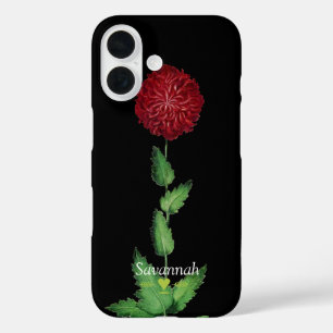Floral Heirloom Exotic Black iphone 5 case