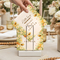 Floral Honey Bee Baby Shower