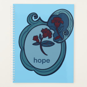 Floral Hope Daily planner&planner&Notes Journal Planner