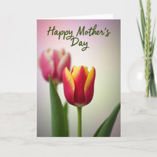 Floral Hues Mothers Day Card