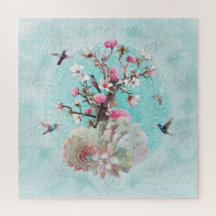 FLORAL HUMMINGBIRD