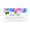 Floral Hydrangea Baby Shower Diaper Raffle Ticket