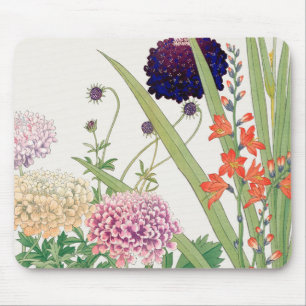 Floral Illustration Mouse Pad